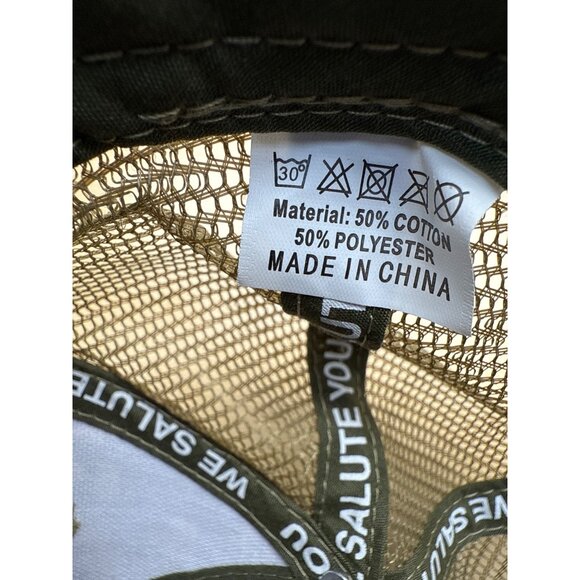 Baltimore Ravens NFL Camo Trucker Hat Mesh Back Snapback Adjustable Strap - Picture 6 of 8